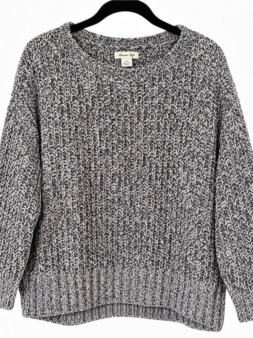 American Eagle Thick Knit Crewneck Sweater. Oversized. Sz S.